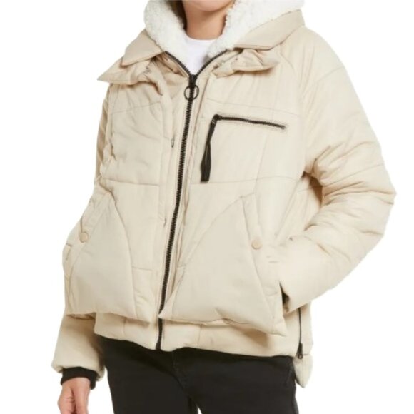 ❄️ NEW! Avec Les Filles Thermalpuff™ Hooded Utility Puffer Jacket ❄️ - Picture 4 of 17